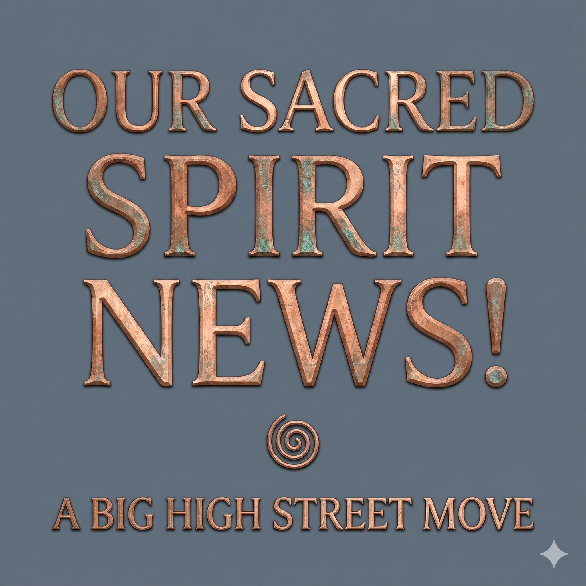 Our Sacred Spirit has moved!